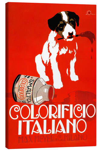 Canvas print Colorificio italiano