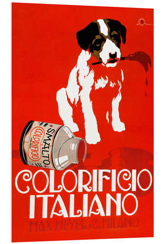 PVC-tavla Colorificio italiano