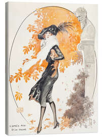 Canvas print Afternoon of a wildlife - Georges Leonnec