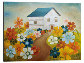 Magnettafel Umzäunt von Freude