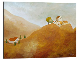 Alubild Ruhig und fern