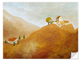 Wandsticker Ruhig und fern