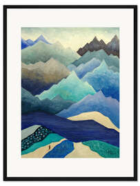 Gerahmter Kunstdruck Aus heiterem Himmel