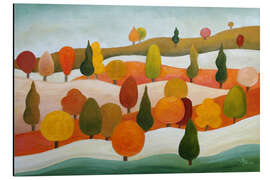 Magnettafel Bunte Hügel