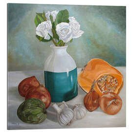 Tableau en plexi-alu Nature morte d&#039;hiver