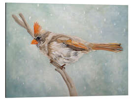 Magnettafel Schneegestöber