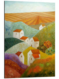 Magnettafel Die Farbe der Erinnerungen