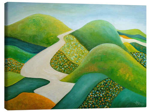 Canvas print Soothing landscape