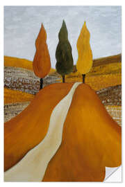 Wandsticker Nur wir drei