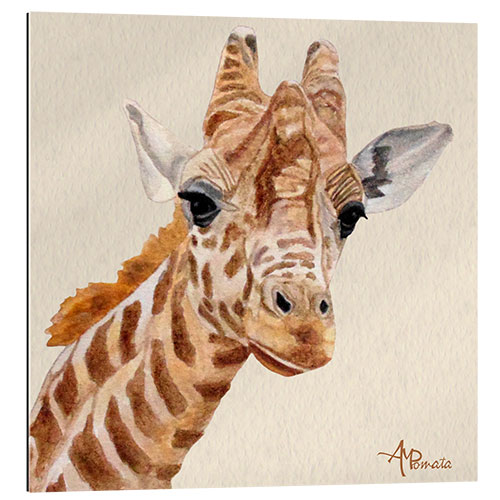 Gallery print Giraffe portrait