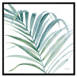 Gerahmter Kunstdruck Augenblick unter Palmen I