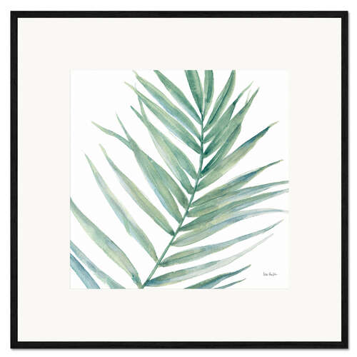 Plakat artystyczny premium w ramie Moment under the palm trees II