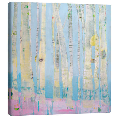 Canvas print Winter forest