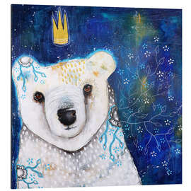 Magnettafel Eisbär-Prinz