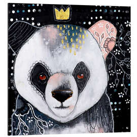 Magnettafel Pandakönig