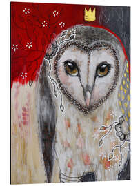 Magnettafel Eulenkönig