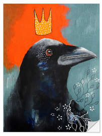 Wall sticker Raven King