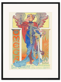 Gerahmter Kunstdruck Omega-Fahrräder
