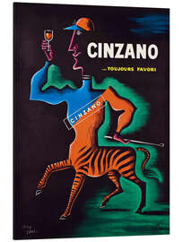 Tableau en aluminium Cinzano