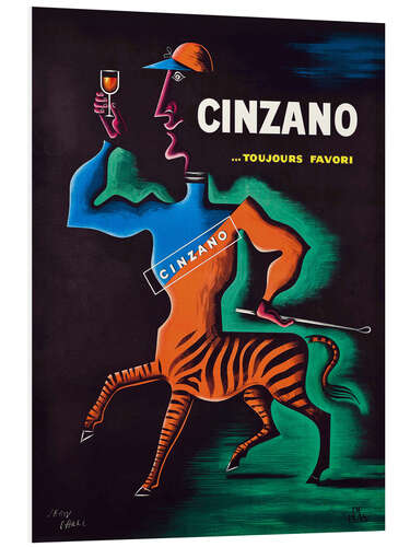 Foam board print Cinzano