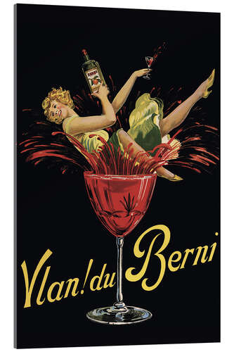 Acrylglasbild Vlan! du Berni