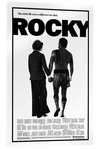 Acrylic print Rocky