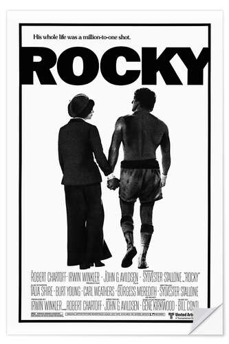 Självhäftande poster Rocky