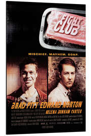 Magnettafel Fight Club (Englisch)