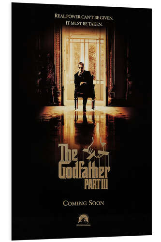 Foam board print The Godfather Part III, 1990