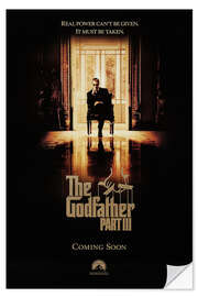 Vinilo para la pared The Godfather Part III (El padrino III), 1990