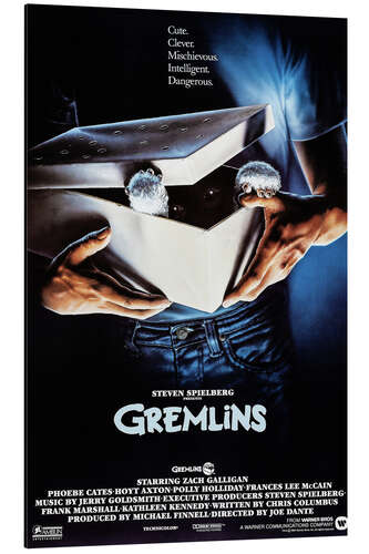 Aluminium print Gremlins (English)