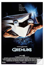 Wandsticker Gremlins (Englisch)