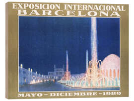 Holzbild Exposicion International Barcelona 1929