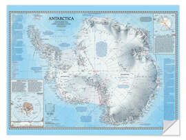 Naklejka na ścianę Antarctica