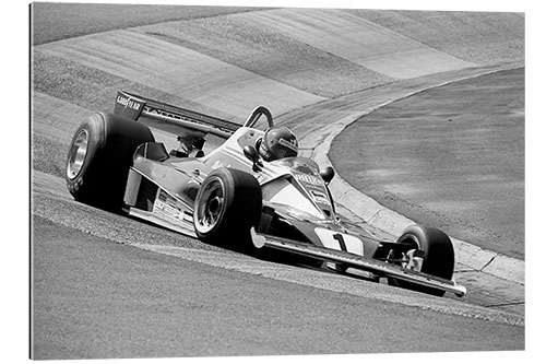 Galleritryck Niki Lauda, Ferrari 312T2, German Grand Prix, Nurburgring 1976