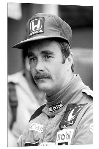 Galleritryk Nigel Mansell, British Grand Prix, Brands Hatch, 1986