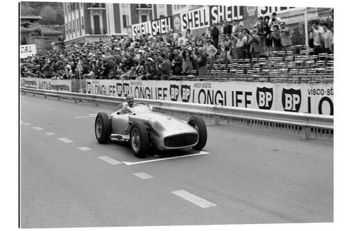 Galleritryck Juan Manuel Fangio, Monaco Grand Prix 1965