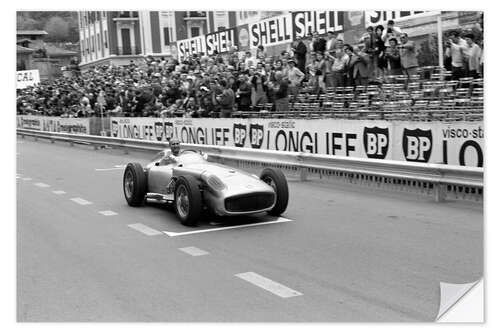 Wandsticker Juan Manuel Fangio, Großer Preis von Monaco 1965