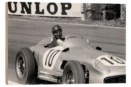 Puutaulu Juan Manuel Fangio, Mercedes W196, British Grand Prix, Aintree 1955