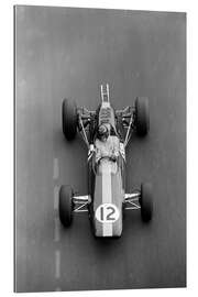 Galleritryk Jim Clark, Lotus 25 Climax, Monaco Grand Prix, 1964