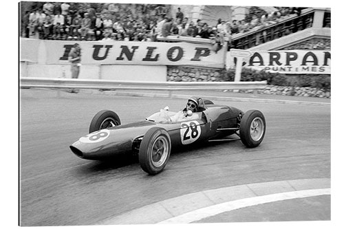 Galleriprint Jim Clark, Lotus 21, Monaco Grand Prix 1961