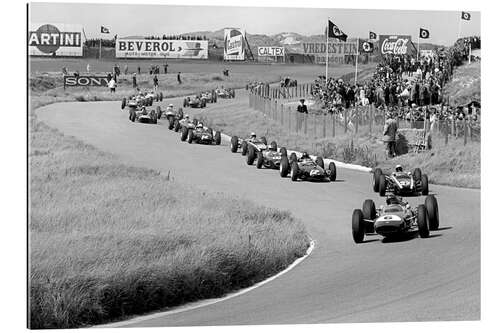 Galleritryck Jim Clark heads the field, Dutch Grand Prix, Zandvoort 1963