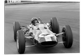 Galleritryk Jim Clark, Lotus 25 Cimax, Great Britain Grand Prix, Silverstone 1963