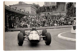 Puutaulu Jim Clark, Lotus 25 Climax, Monaco Grand Prix, 1964