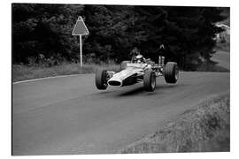 Alubild Jim Clark, Lotus 49 Ford, Großer Preis von Deutschland, Nürburgring 1967