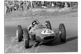 Galleritryk Jim Clark, Lotus 21 Cimax, Dutch Grand Prix, Zandvoort 1961