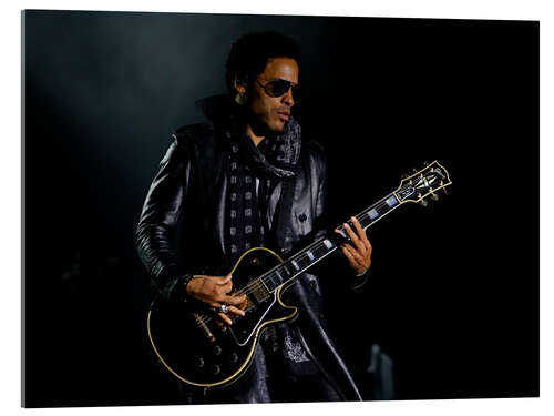 Acrylic print Lenny Kravitz in concert, F1 Russian Grand Prix, Sochi 2014