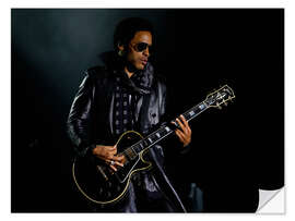 Selvklebende plakat Lenny Kravitz in concert, F1 Russian Grand Prix, Sochi 2014