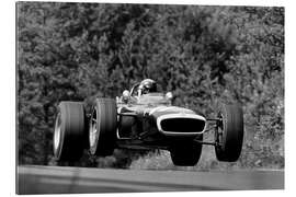 Quadro em plexi-alumínio Jackie Stewart, BRM P83, German Grand Prix, Nurburgring 1967