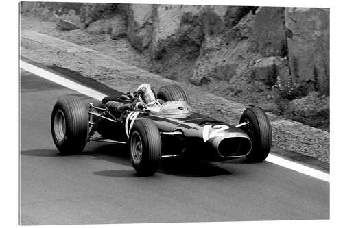 Gallery print Jackie Stewart, BRM P261, French Grand Prix, Clermont-Ferrand 1965